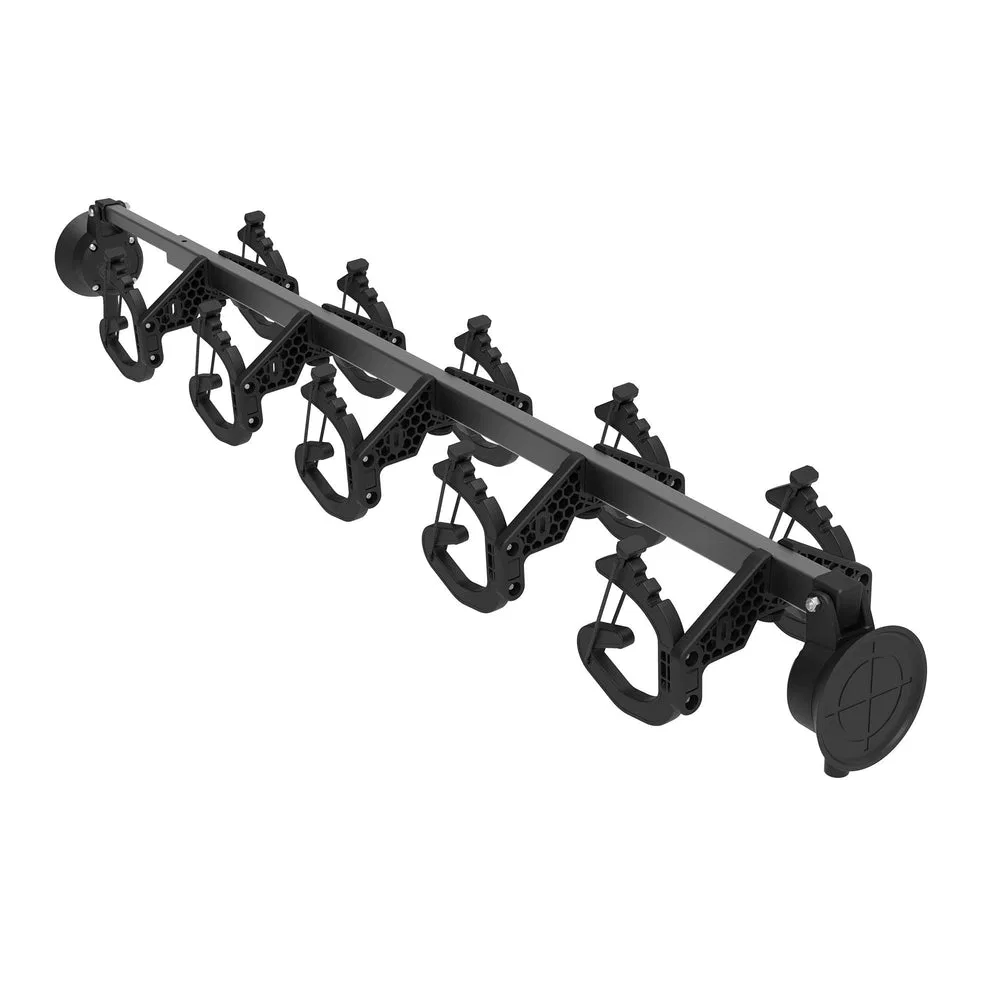 MNT-500005 – BUILTRIGHT Fishing Rod Holder, Fits Securely Inside The Car Interior Roof Holds Five Rods Hook And Loop ...